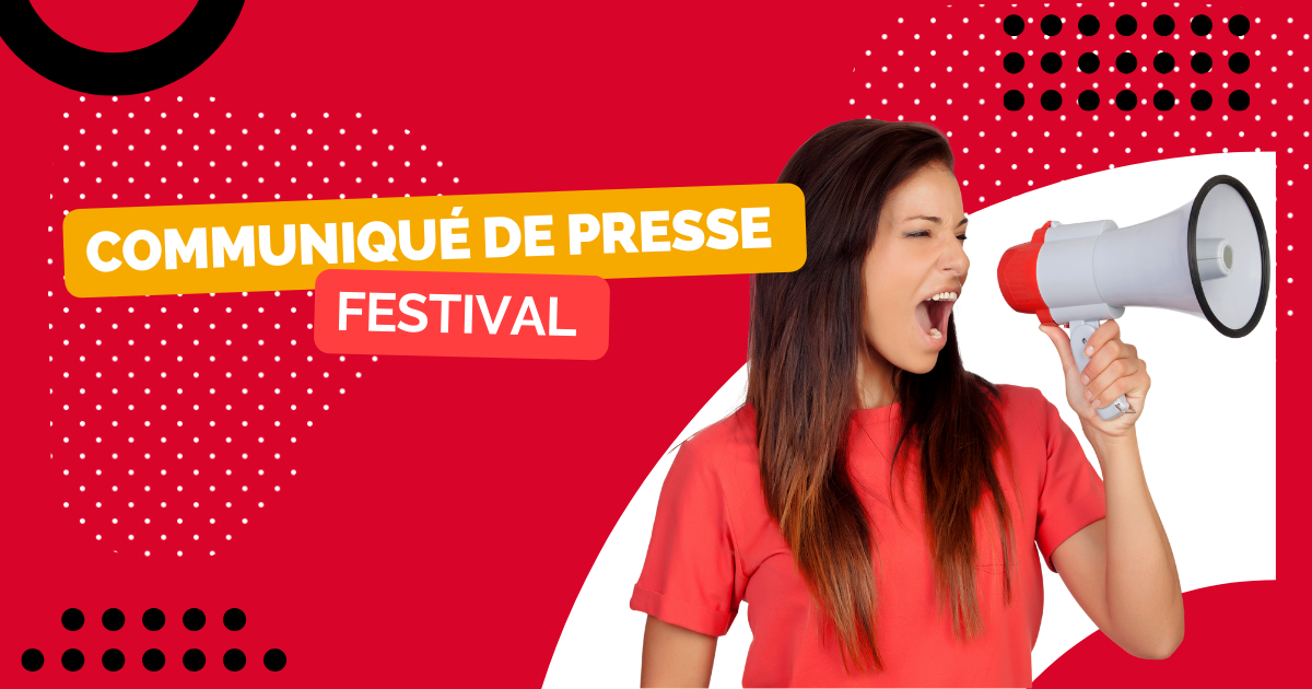 communiqué de presse festival